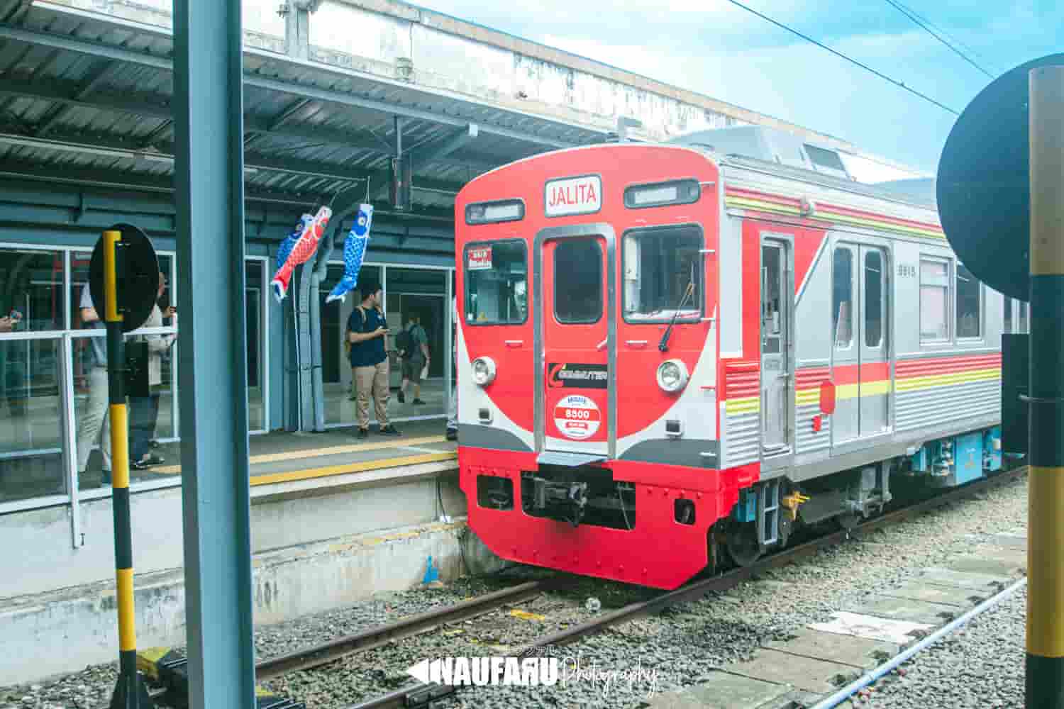 Dokumentasi Mini Museum KRL Seri 8500 di Stasiun Jakarta Kota oleh NaufaRu